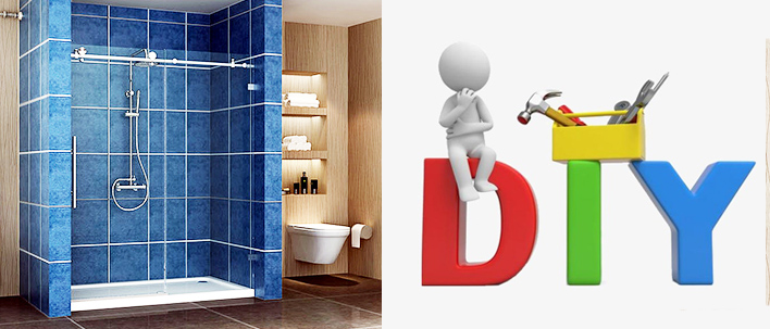 Smart Bathroom,DIY your Big Style—SUNNY SHOWER DIY Showing