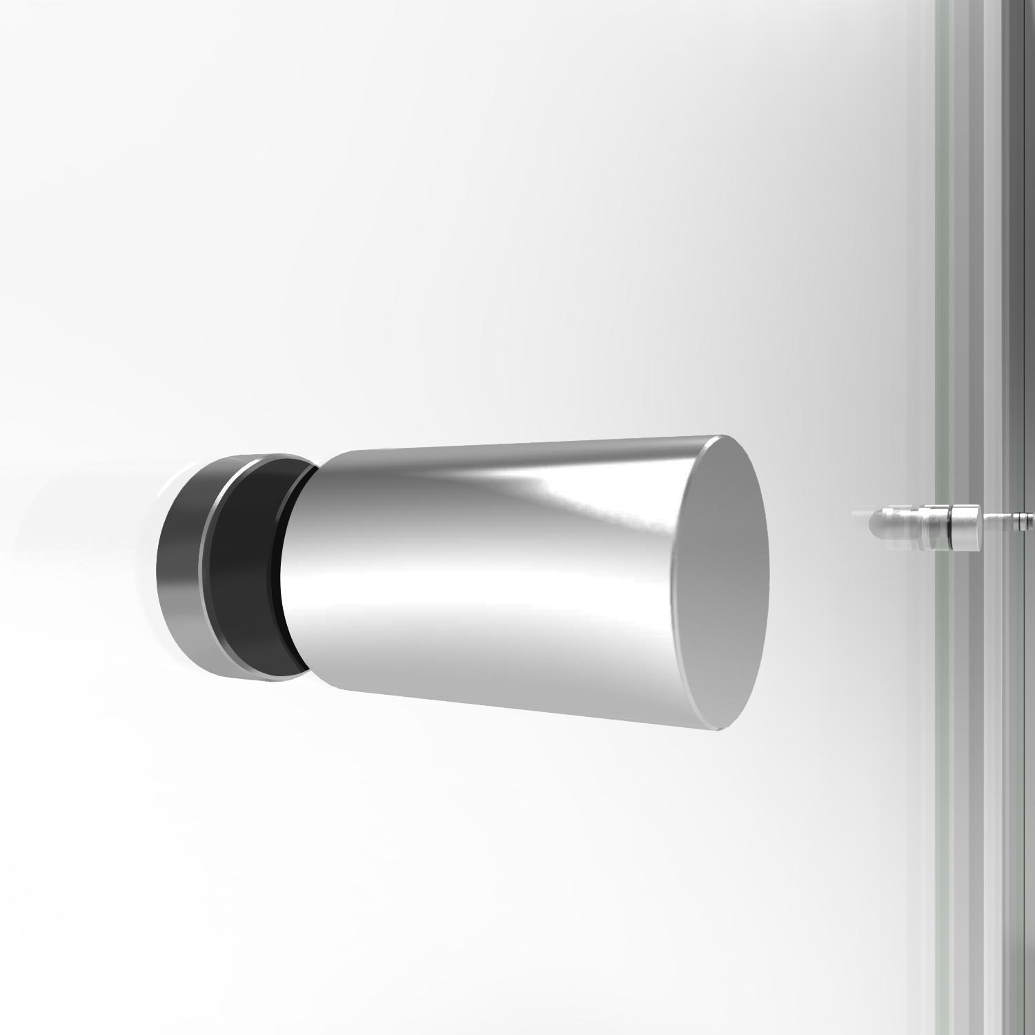 Download ELEGANT 54"x72" Semi-Frameless Bypass Sliding Shower Door ...